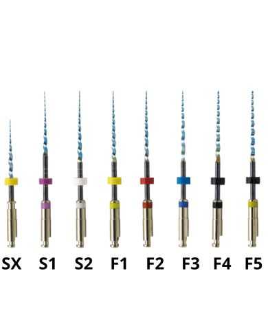 Limes Endodontiques NiTi MM TAPER - MICRO-MEGA (x6) Limes Endodontiques NiTi MM TAPER - MICRO-MEGA (x6)