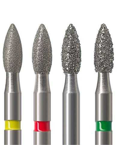 Fraises Diamantées Ogive - Pinson (x5)