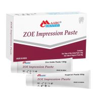 Pâte à empreintes ZOE à base d'oxyde de zinc et d'eugénol, 125 x 85 g