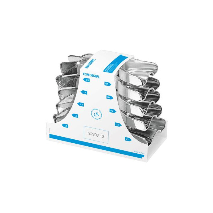 Porte Empreintes Lisse Bord Rétentif Inox Codi Color - Coffret