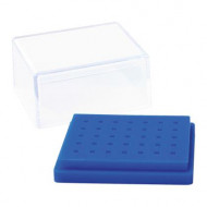 Porte Fraises Silicone Bleu