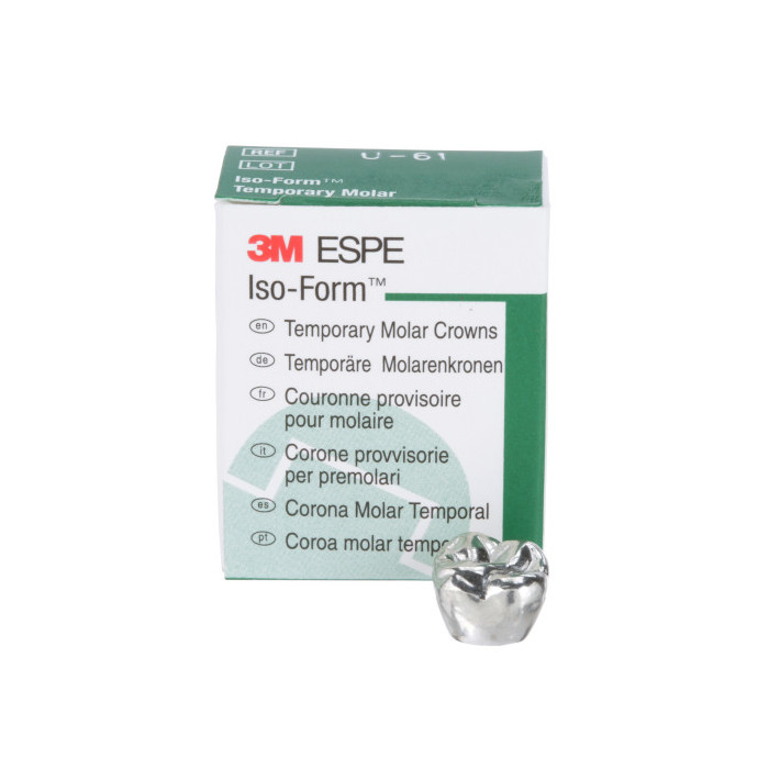 Couronnes Provisoires pour Molaires Permanentes Iso-Form