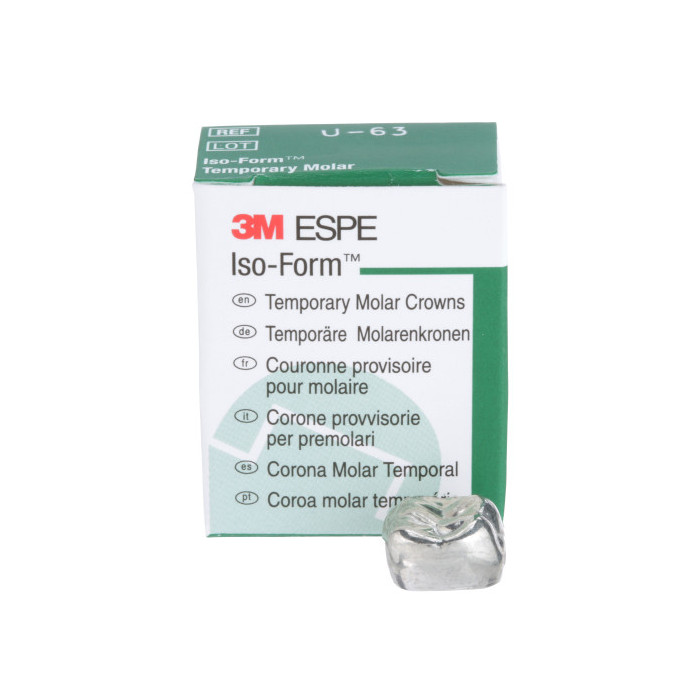 Couronnes Provisoires pour Molaires Permanentes Iso-Form