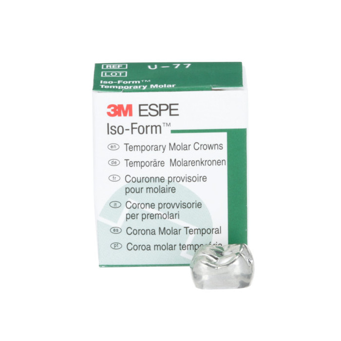 Couronnes Provisoires pour Molaires Permanentes Iso-Form