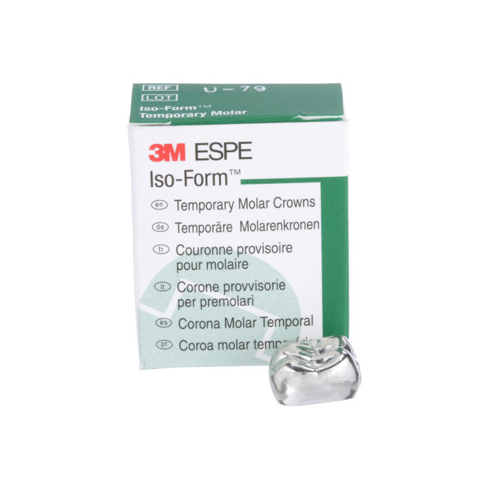 Couronnes Provisoires pour Molaires Permanentes Iso-Form