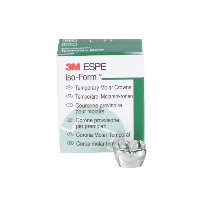 Couronnes Provisoires pour Molaires Permanentes Iso-Form