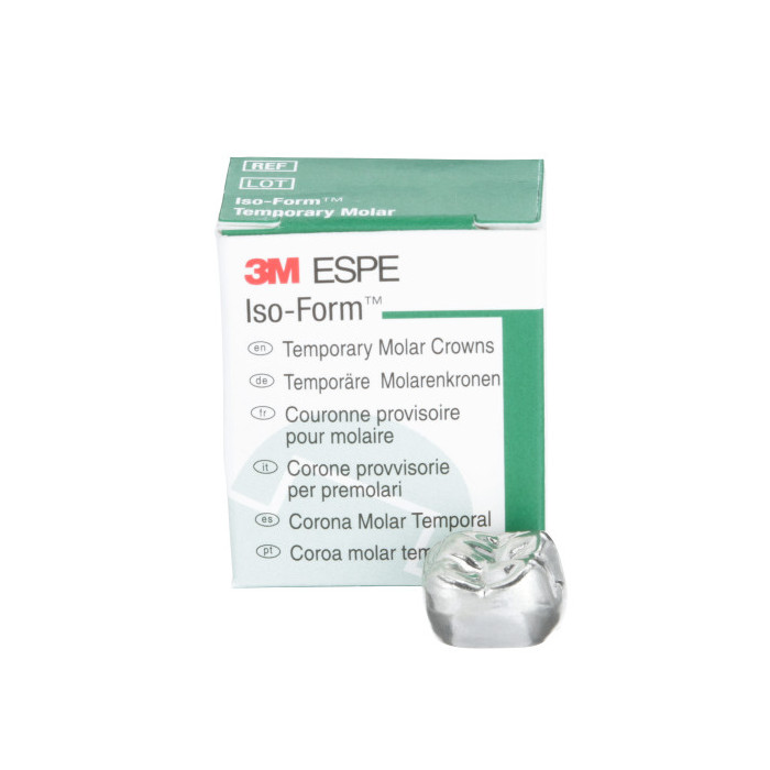 Couronnes Provisoires pour Molaires Permanentes Iso-Form
