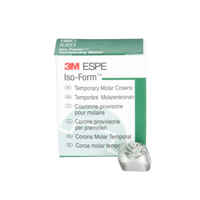 Couronnes Provisoires pour Molaires Permanentes Iso-Form