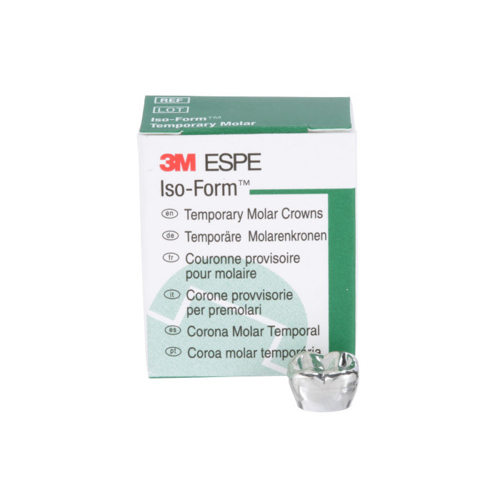 Couronnes Provisoires pour Molaires Permanentes Iso-Form