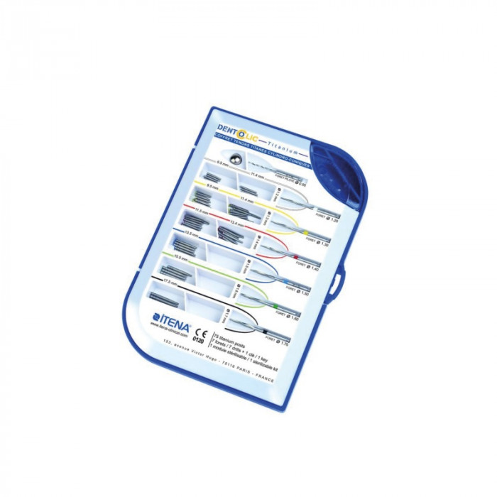 Coffret Titanium - Tenons Titane Sablé