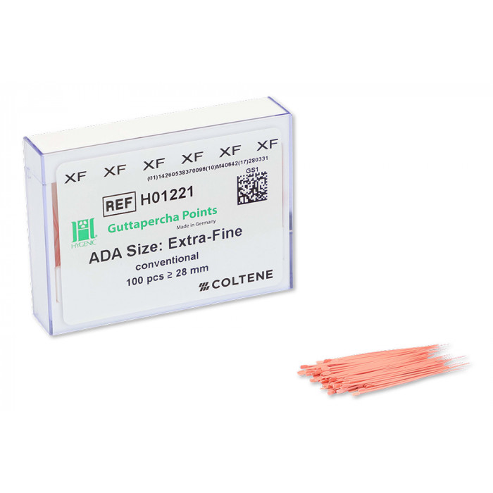 Pointes de Gutta Percha Pink Conventional