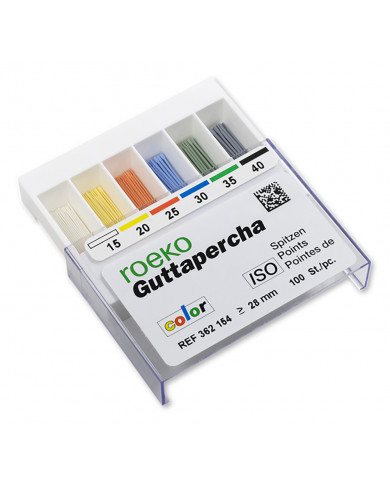 Pointes de Gutta Percha Color Pointes de Gutta Percha Color