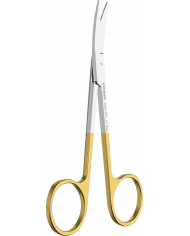 Ciseaux à Gencives Iris Courbé N°2 TC