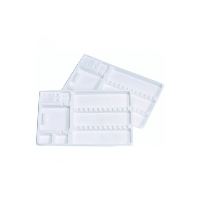 PLATEAUX JETABLES COMPARTIMENTES