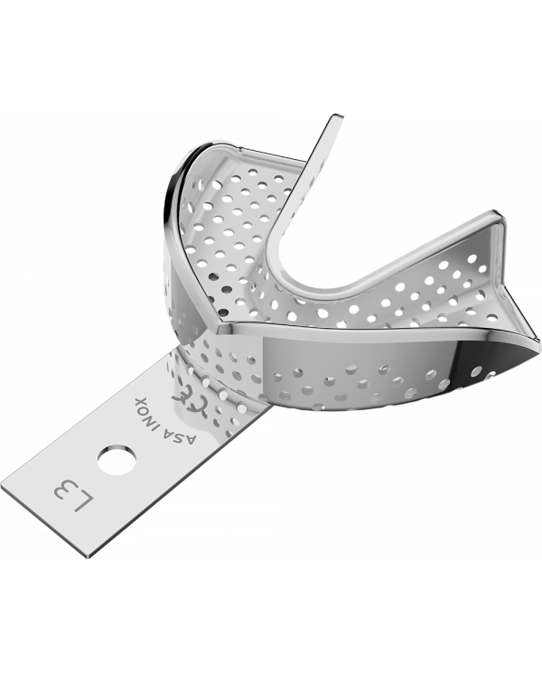 Porte Empreintes Perforé Inox Rétentif Perma Lock High Grip