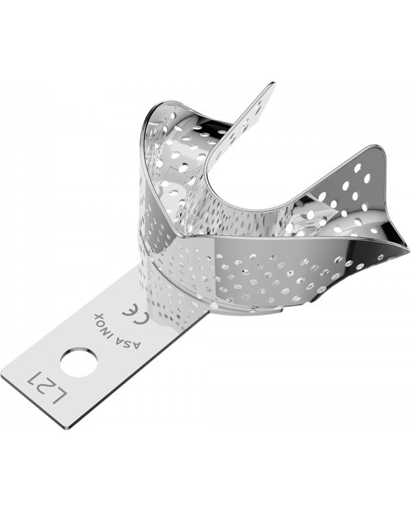 Porte Empreintes Perforé Inox Rétentif Antérieur Creux