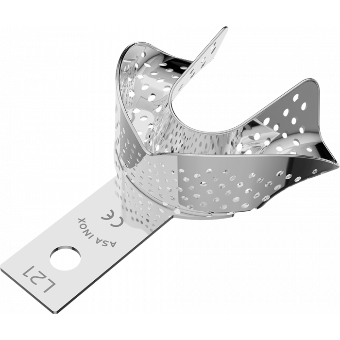 Porte Empreintes Perforé Inox Rétentif Antérieur Creux