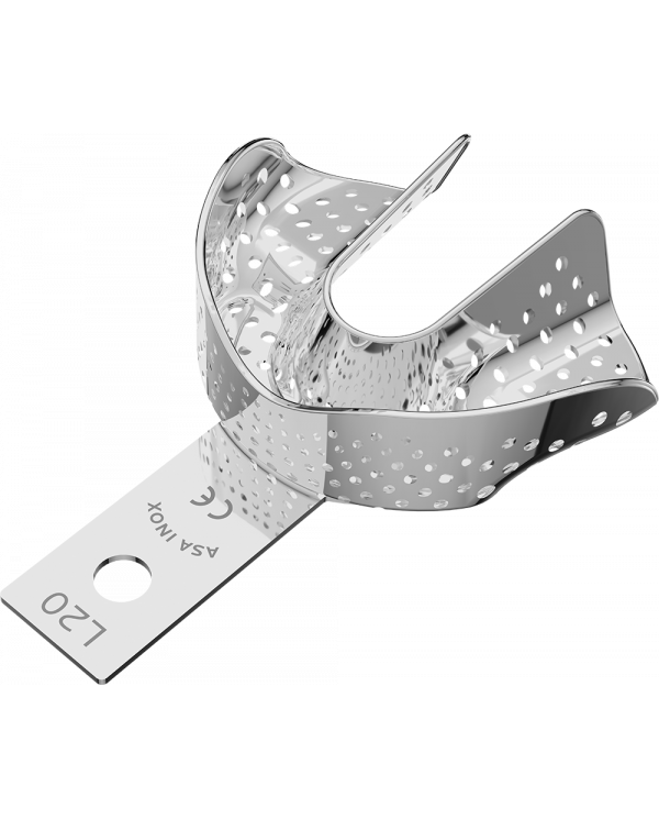 Porte Empreintes Perforé Inox Rétentif Antérieur Creux