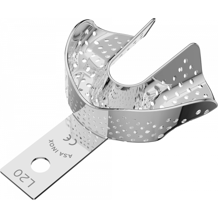 Porte Empreintes Perforé Inox Rétentif Antérieur Creux