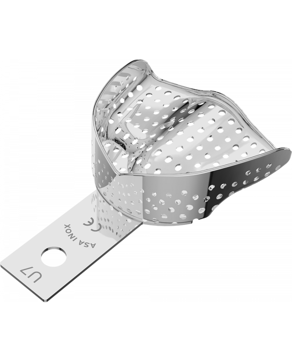 Porte Empreintes Perforé Inox Rétentif Antérieur Creux