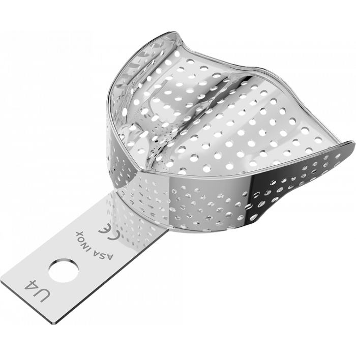 Porte Empreintes Perforé Inox Rétentif Antérieur Creux