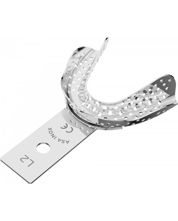 Porte Empreintes Perforé Inox Edetenté Rétentif