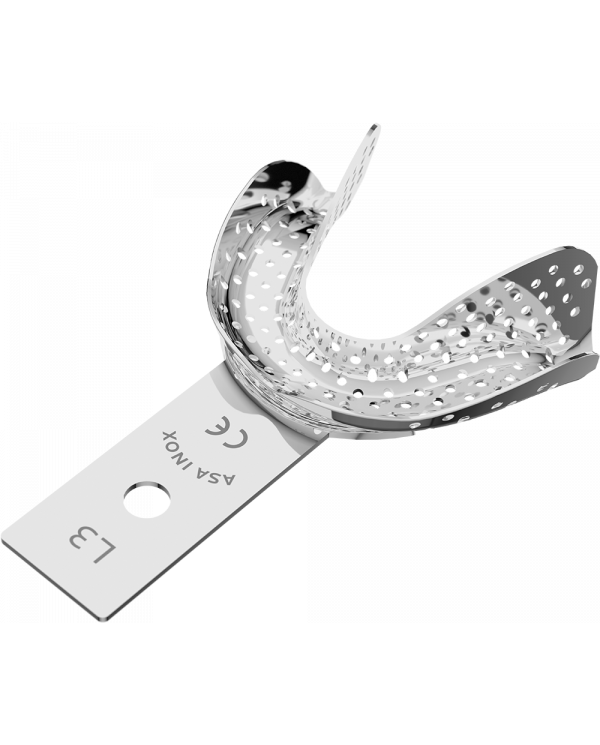 Porte Empreintes Perforé Inox Edetenté Rétentif