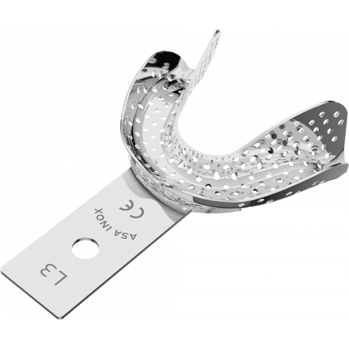 Porte Empreintes Perforé Inox Rétentif - Edentement