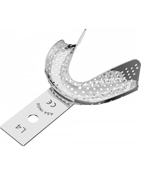 Porte Empreintes Perforé Inox Edetenté Rétentif