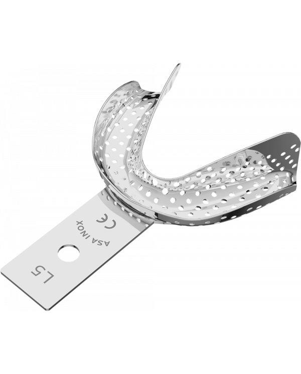 Porte Empreintes Perforé Inox Edetenté Rétentif