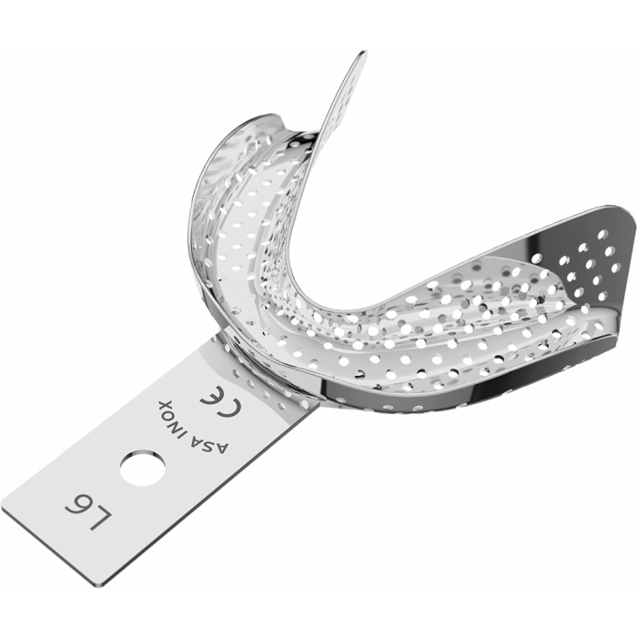 Porte Empreintes Perforé Inox Rétentif - Edentement