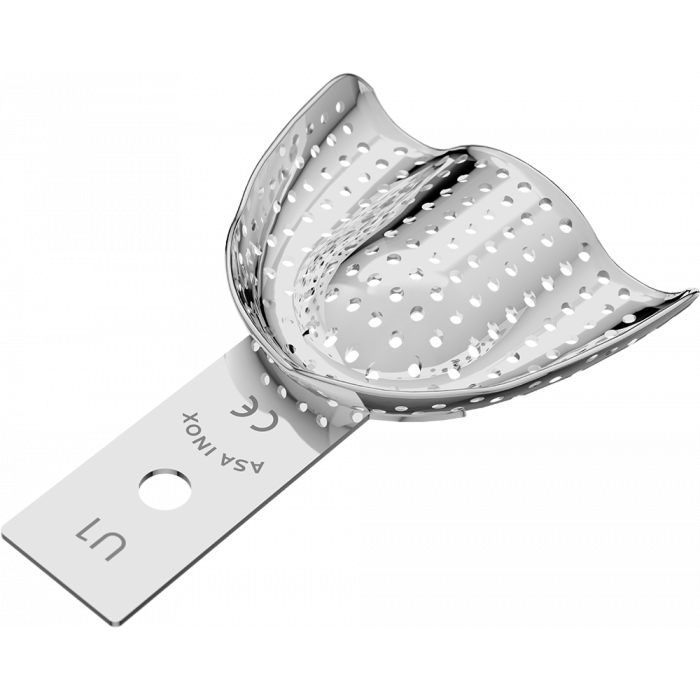 Porte Empreintes Perforé Inox Rétentif - Edentement