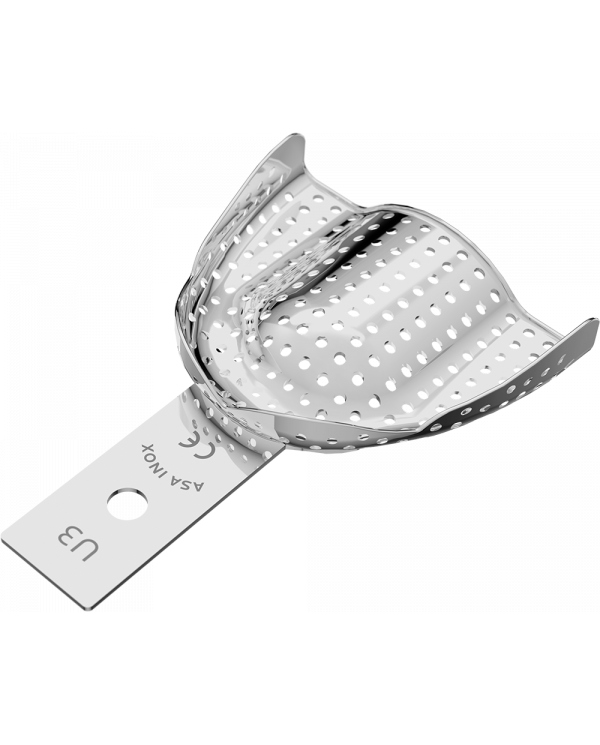 Porte Empreintes Perforé Inox Edetenté Rétentif