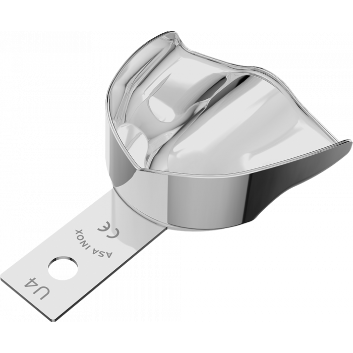 Porte Empreintes Lisse Inox Rétentif Antérieur Creux