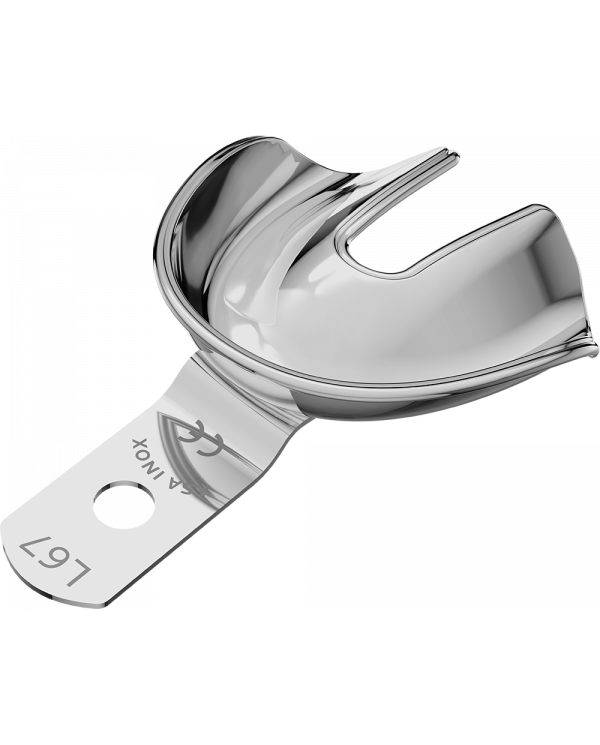 Porte Empreintes Lisse Inox Rétentif - Edentement