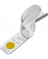 Porte Empreintes Lisse Inox Rétentif Partiel