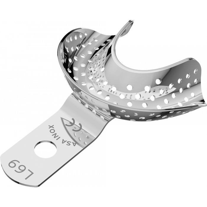 Porte Empreintes Perforé Inox Rétentif - Edentement