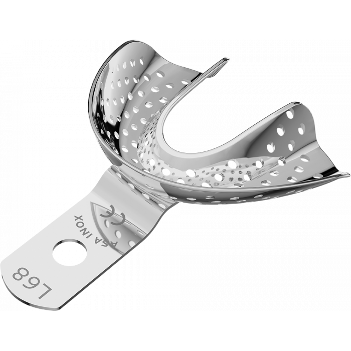 Porte Empreintes Perforé Inox Rétentif - Edentement