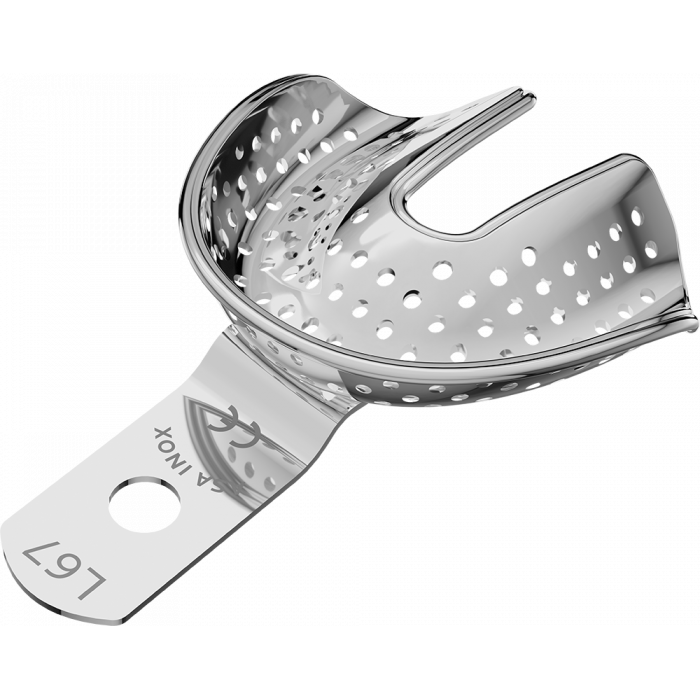 Porte Empreintes Perforé Inox Rétentif - Edentement