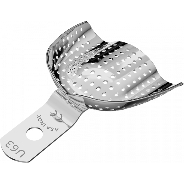 Porte Empreintes Perforé Inox Rétentif - Edentement