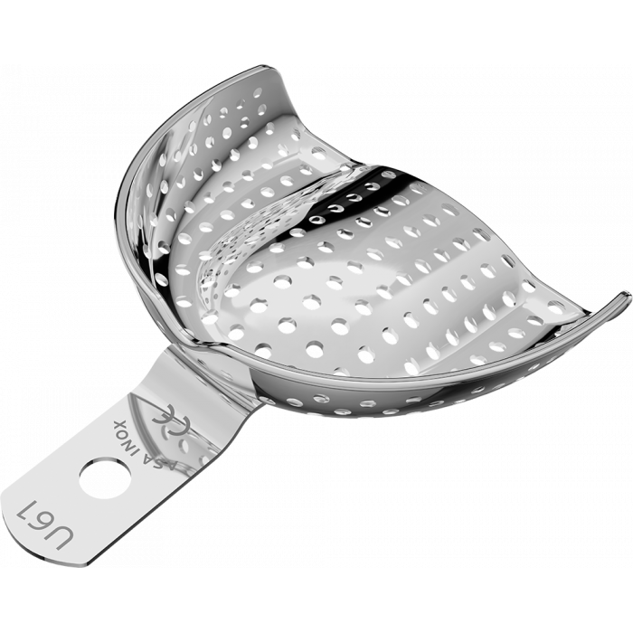 Porte Empreintes Perforé Inox Rétentif - Edentement