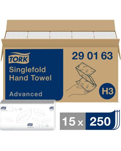 Tork Essuie-mains pliés en V Advanced H3 - TORK Tork Essuie-mains pliés en V Advanced H3 - TORK