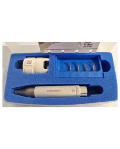 Pièce à main pour détartreur Piezosteril 6 Castellini AVEC 4 INSERTS ET CLÉ DYNAMOMÉTRIQUE