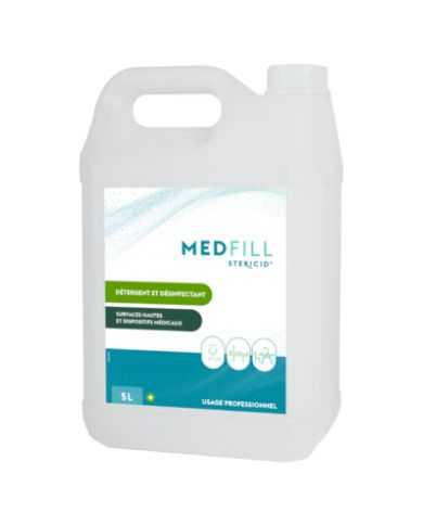 Bidon nettoyant désinfectant 5L - STERICID Bidon nettoyant désinfectant 5L - STERICID