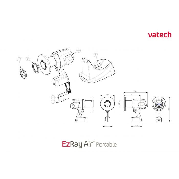 VEX-P300 PORTABLE X-RAY SYSTEM