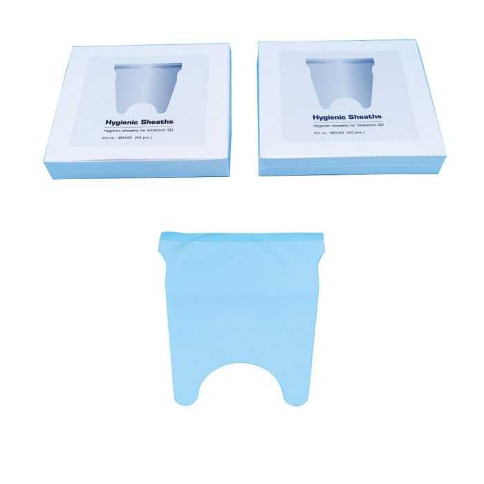 Protections hygiéniques pour mordus 3D 2x40Pcs