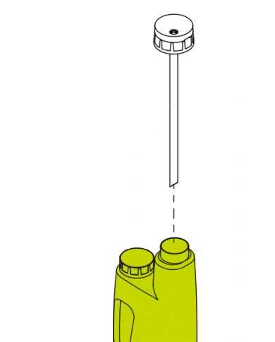 Adaptateur d'aspiration complet pour bidon Dekaseptol